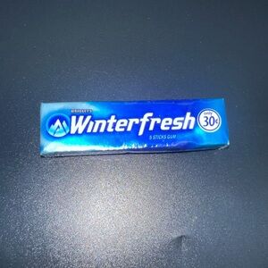 Vintage 30 Cent Pack Wrigley’s Winterfresh Chewing Gum For Display